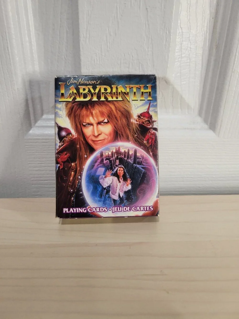 Jim Henson's LABYRINTH Movie Playing Cards Deck EUC David Bowie Jareth 80's